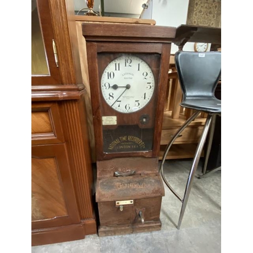 212 - National Electric Time Recorder (The Recorders Leeds Ltd, Park Lane & Oxford Row, Leeds) 98H 34W 29D