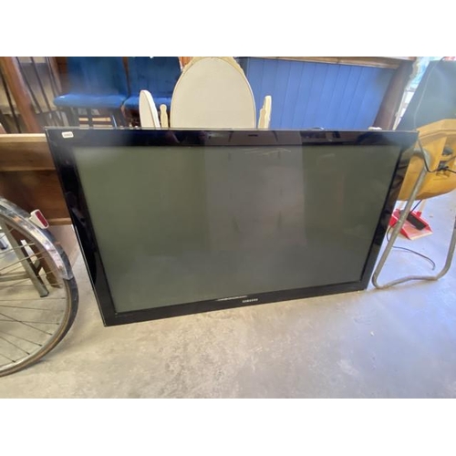 232 - Samsung P550C680GSK plasma TV with power lead (no remote or stand)