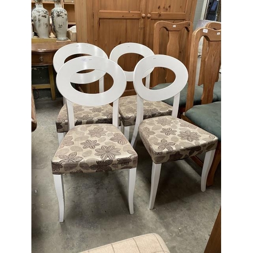 243 - 4 Effezeta Italian dining chairs 43W