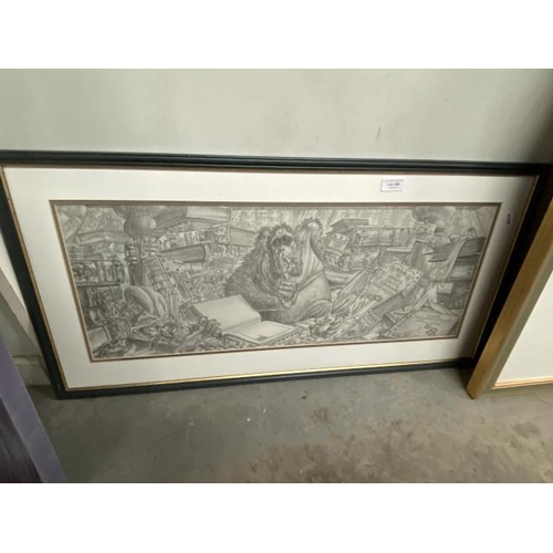 248 - Framed print 