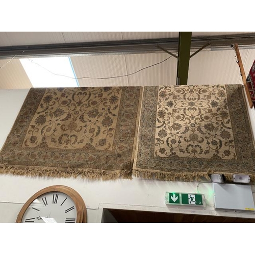 252 - 2 decorative rugs 120 x 180cm & 155 x 230cm