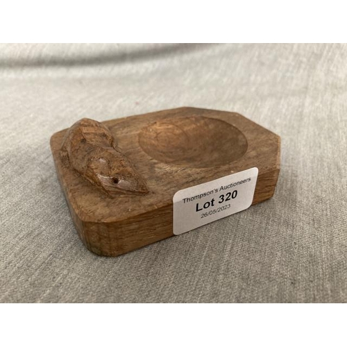 320 - Mouseman Robert Thompson ashtray