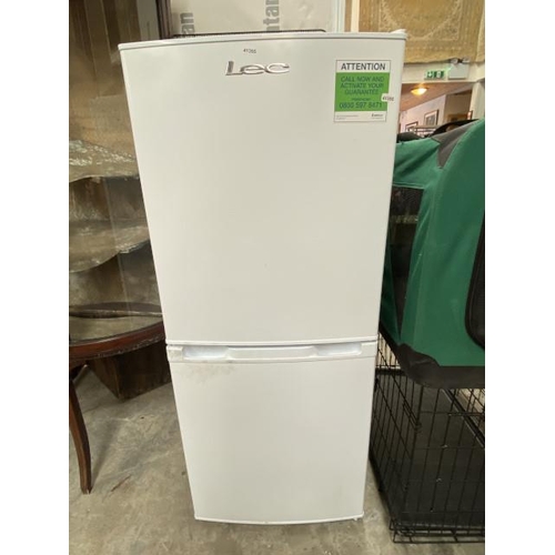 209 - LEC fridge freezer 121H 50W 54D