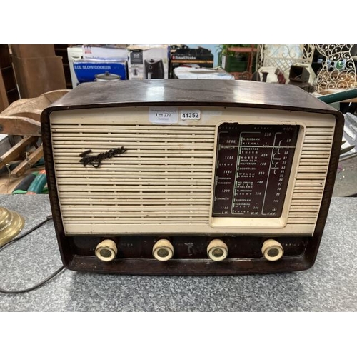 277 - Ferguson Bakelite radio