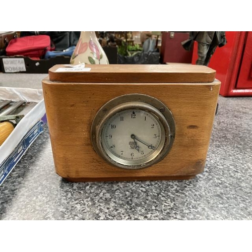 293 - Art Deco Smiths London mantle clock