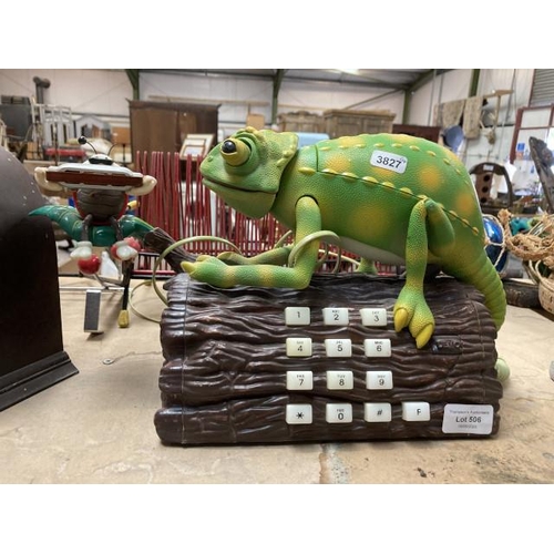 506 - Vintage retro Chameleon telephone