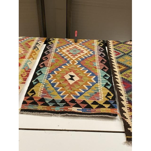 199 - Chobi Kilim runner 152 x 65cm