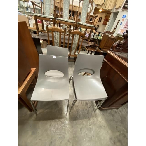 223 - 4 Italian Congress Calligaris chairs