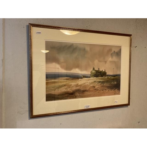 306 - J Barrie Haste watercolour of a Dales cottage 49 x 66cm