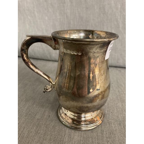 326 - Pinder Brothers Sheffield silver tankard (approx. 191g)