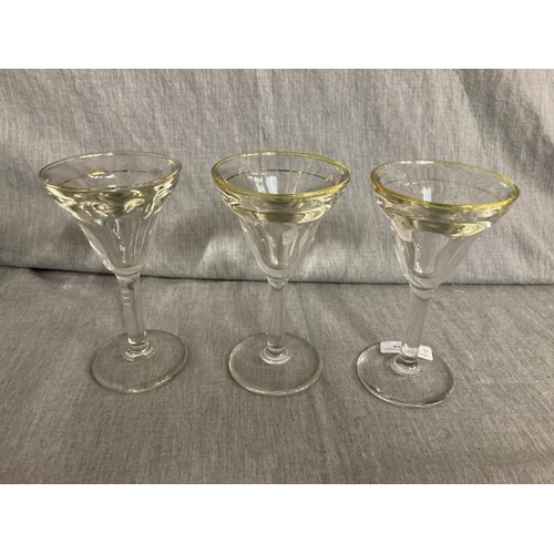 335 - 3 Victorian illusion glasses