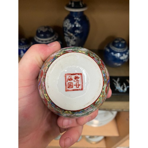 296 - Collection of oriental ware inc. Chinese ceramics, Imari plates & vases, Japanese part dinner servic... 