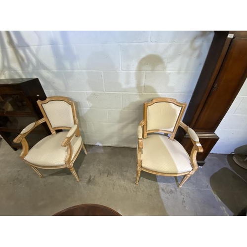 122 - Pair of French side chairs