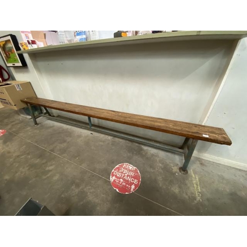 224 - Vintage school bench 280W