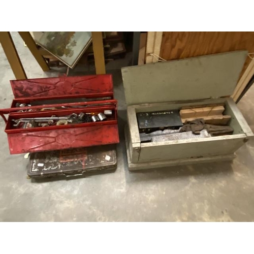 245 - 3 tool boxes and contents