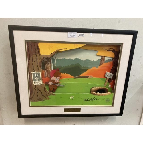 322 - Framed Looney Tunes 