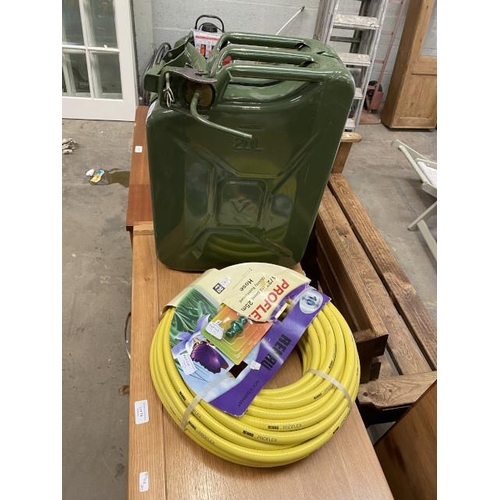 75 - Jerrycan and 25m hose (New)