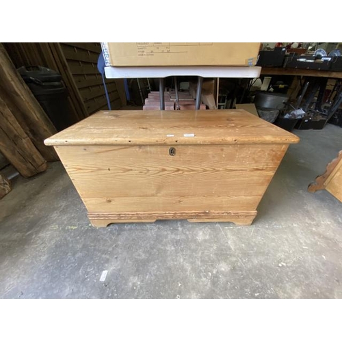 140 - Pine blanket box 52H 94W 47D