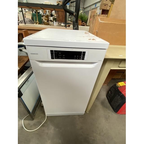 149 - Kenwood KDW45W20 slim line dishwasher 85H 46W 60D