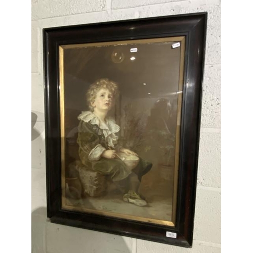 178 - Framed “Bubbles” Pears Soap print after Sir John Everett Millais 86 x 63cm