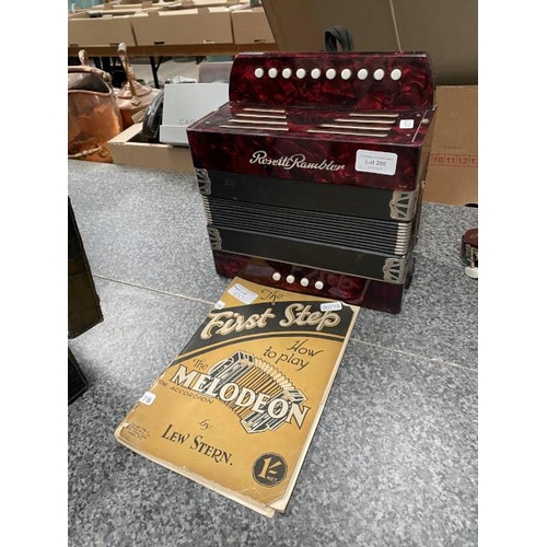 200 - Rosetti Rambler melodeon & 