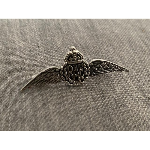 277 - Silver RAF sweetheart brooch