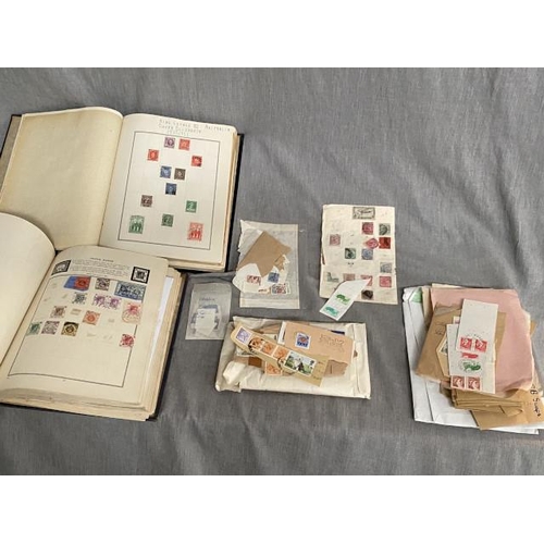 335 - Collection of stamp albums & loose stamps