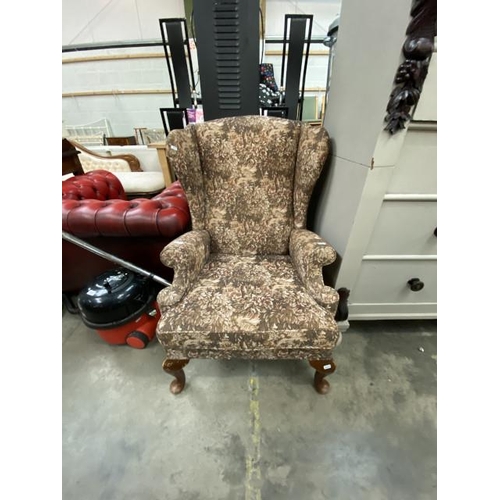 100 - Vintage Parker Knoll wing armchair 70W