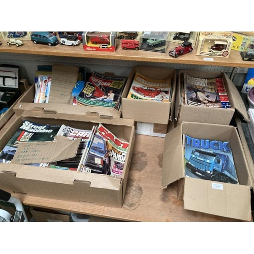 441 - 5 boxes of vintage motoring magazines inc. 