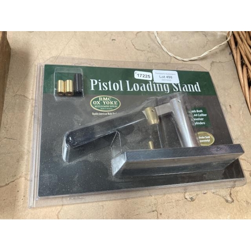 498 - Percussion revolver loading press (new)