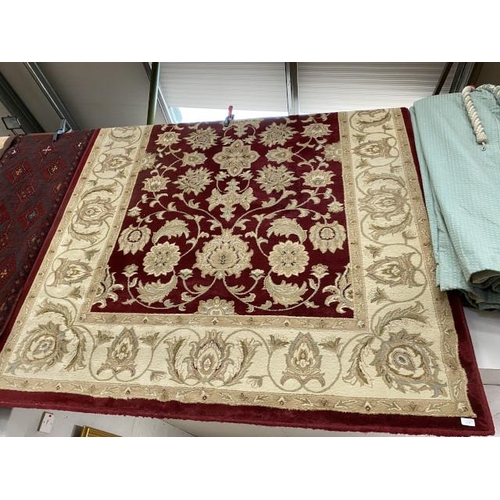 96 - Imperial red ground Turkish rug 200 x 285cm