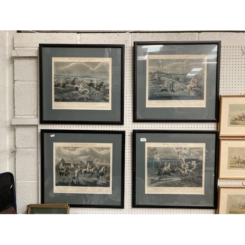 364 - Set of 4 framed J. Harris 