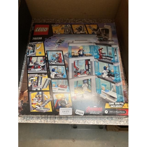 373 - Boxed Lego 76038 Marvel super heroes  (Unchecked)