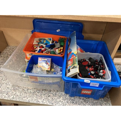 394 - 2 tubs of Lego (Unchecked)