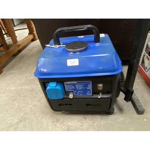 81 - Nupower NP651 generator