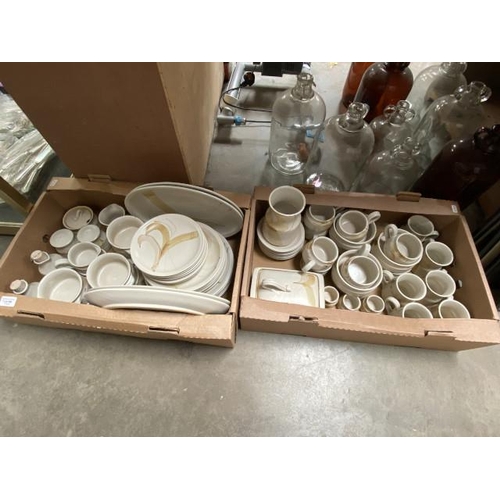 490 - 69 piece studio pottery tea & dinner service