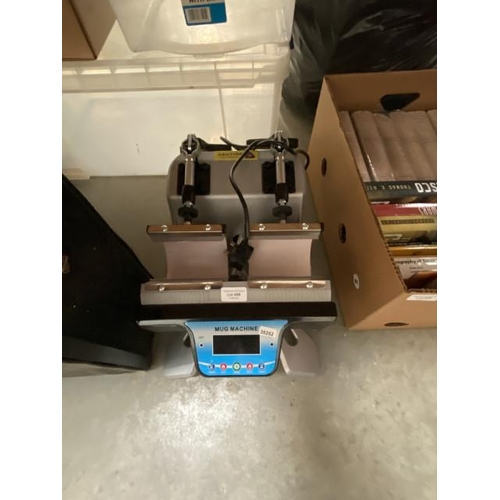 498 - Heat press mug machine (brand new)