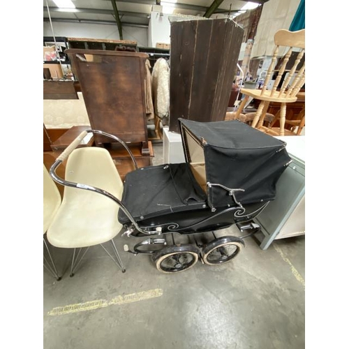 94 - Vintage Silver Cross Coach Built Pram