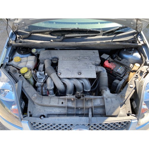 516 - YK56 LYP, Ford Fiesta Style Climate 1.4, 5 door hatchback in blue, MOT until 15/09/23, 2 keys - 70,1... 