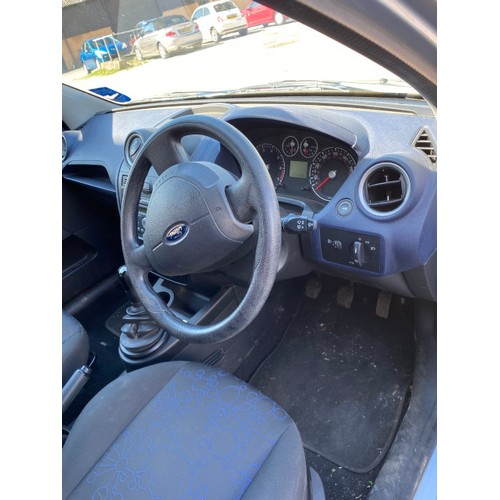 516 - YK56 LYP, Ford Fiesta Style Climate 1.4, 5 door hatchback in blue, MOT until 15/09/23, 2 keys - 70,1... 