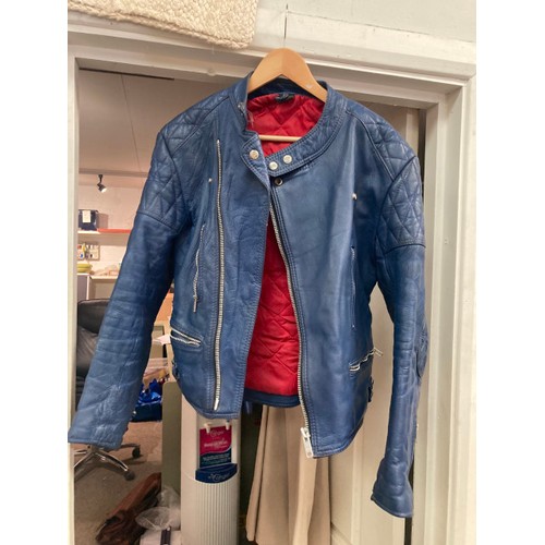 478 - Assorted leather bikers jackets etc (in various sizes)