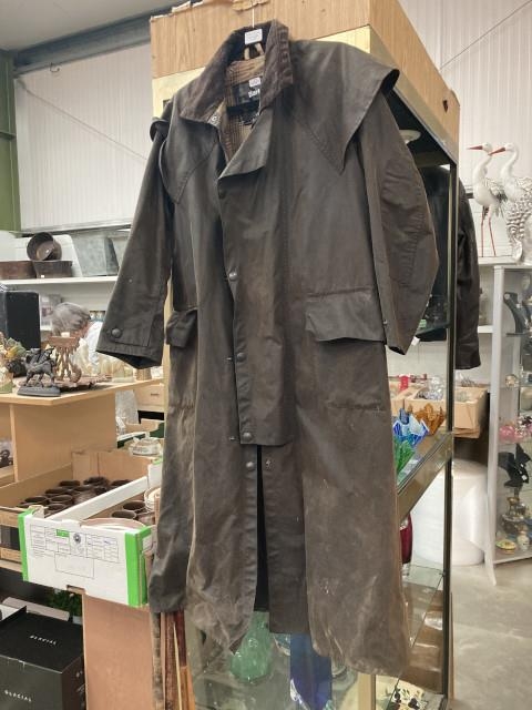 Barbour stockman hot sale waxed coat