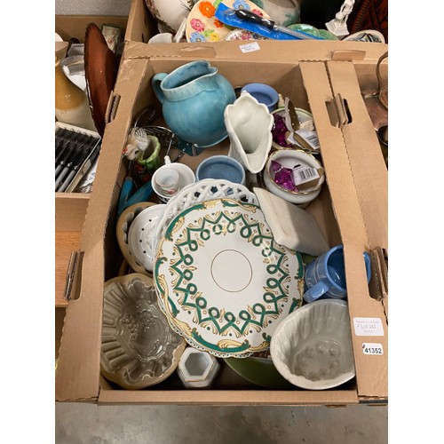 383 - 7 boxes of collectables to include Royal Doulton, Royal Worcester, Sylvac, Royal Albert “Memory Lane... 