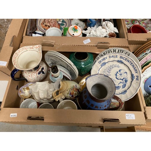 383 - 7 boxes of collectables to include Royal Doulton, Royal Worcester, Sylvac, Royal Albert “Memory Lane... 