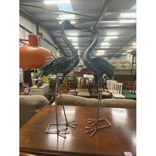 12 - 2 metal garden cranes 72H (NEW)