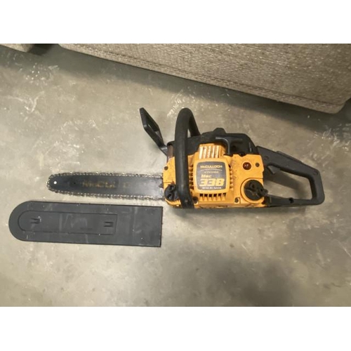 37 - McCulloch MAC 338 petrol chainsaw