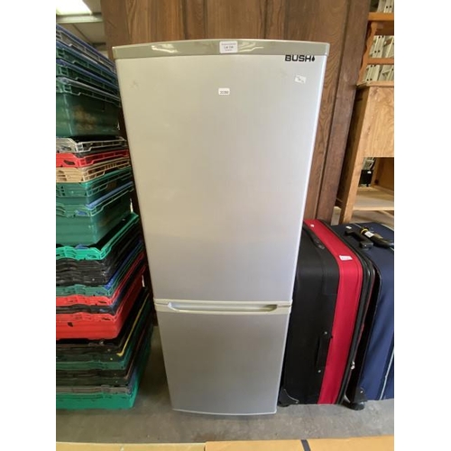 134 - Bush fridge freezer 143H 50W 56D