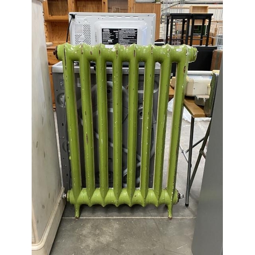 161 - Vintage cast iron radiator 96H 67W 13D