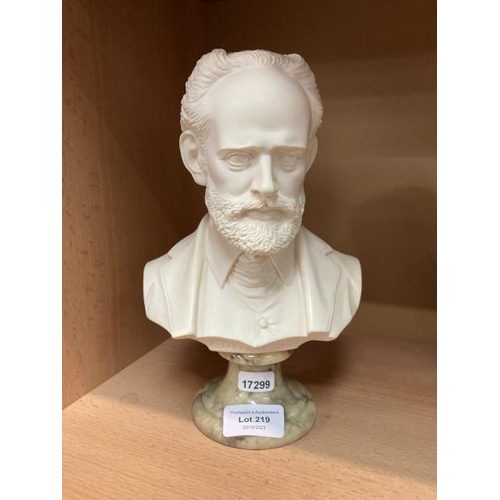 219 - Bust of Tchaikovsky 24H