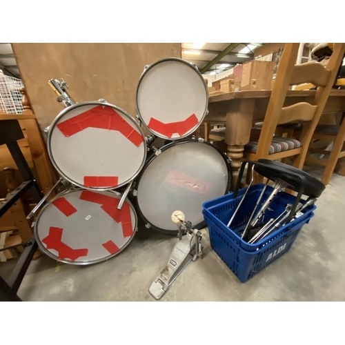 48 - Performance Percussion drum kit (sold as seen)